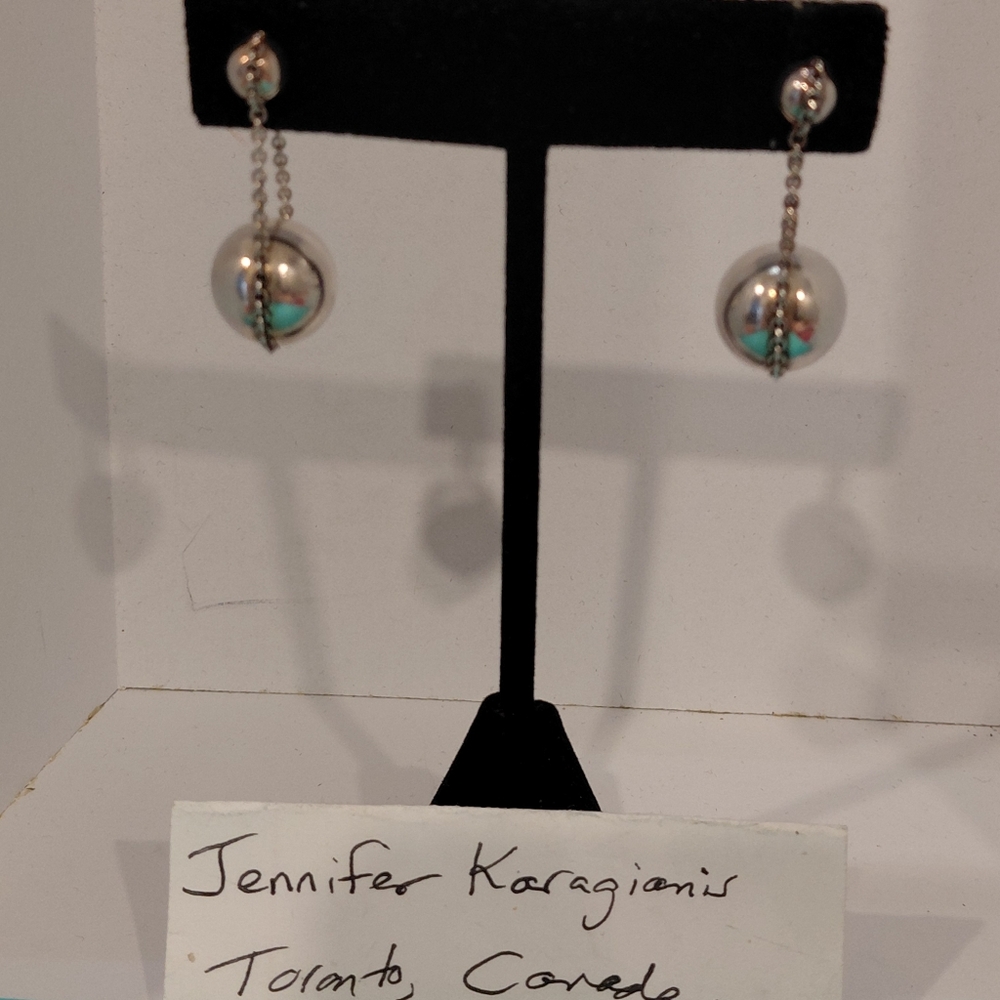 Tiffany Hardware Ball Drop Earrings
